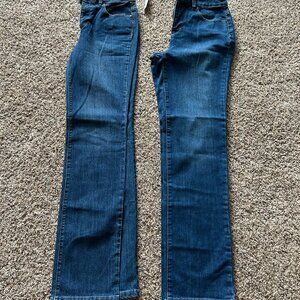 Christopher & Banks NWT Long Jeans 2 PAIR
